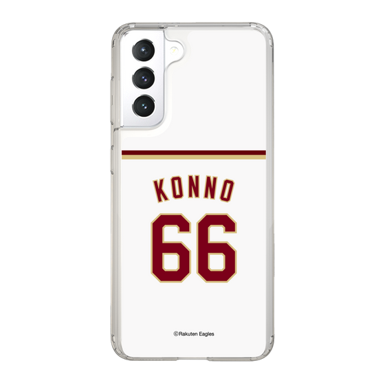 スリムプロテクションケース［ 楽天イーグルス - #66 Konno - ホーム ］