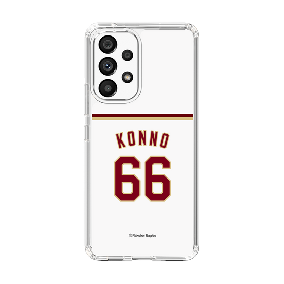 スリムプロテクションケース［ 楽天イーグルス - #66 Konno - ホーム ］