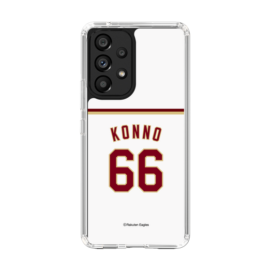 スリムプロテクションケース［ 楽天イーグルス - #66 Konno - ホーム ］
