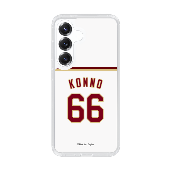 スリムプロテクションケース［ 楽天イーグルス - #66 Konno - ホーム ］