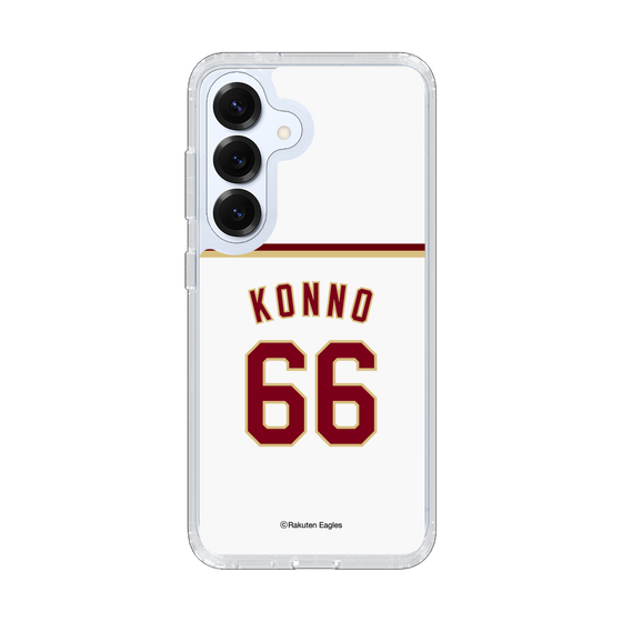 スリムプロテクションケース［ 楽天イーグルス - #66 Konno - ホーム ］