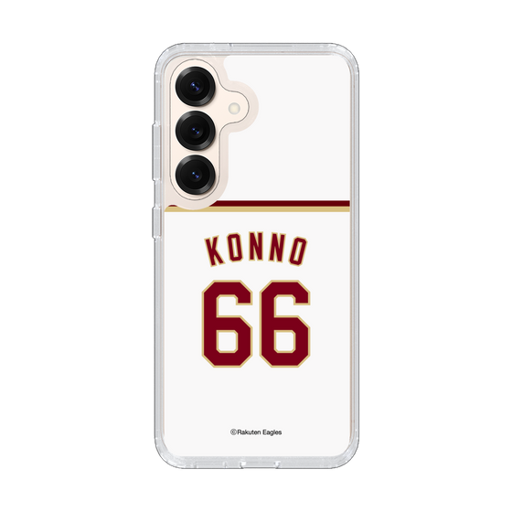 スリムプロテクションケース［ 楽天イーグルス - #66 Konno - ホーム ］