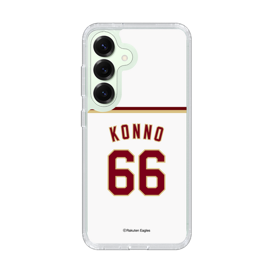 スリムプロテクションケース［ 楽天イーグルス - #66 Konno - ホーム ］