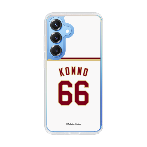 スリムプロテクションケース［ 楽天イーグルス - #66 Konno - ホーム ］