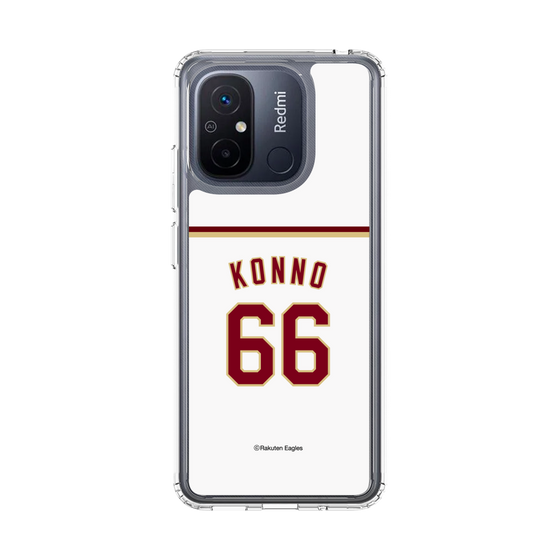 スリムプロテクションケース［ 楽天イーグルス - #66 Konno - ホーム ］
