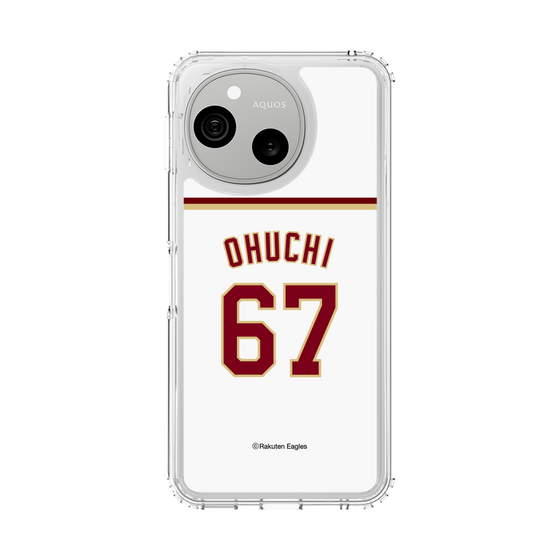 スリムプロテクションケース［ 楽天イーグルス - #67 Ohuchi - ホーム ］