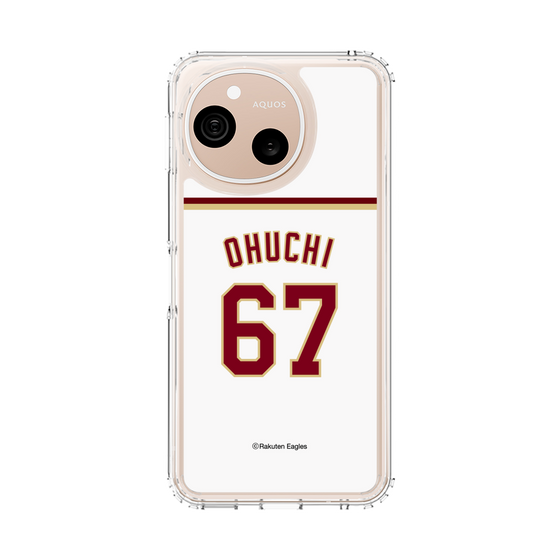 スリムプロテクションケース［ 楽天イーグルス - #67 Ohuchi - ホーム ］
