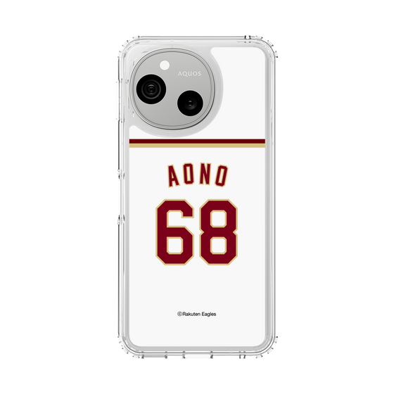 スリムプロテクションケース［ 楽天イーグルス - #68 Aono - ホーム ］