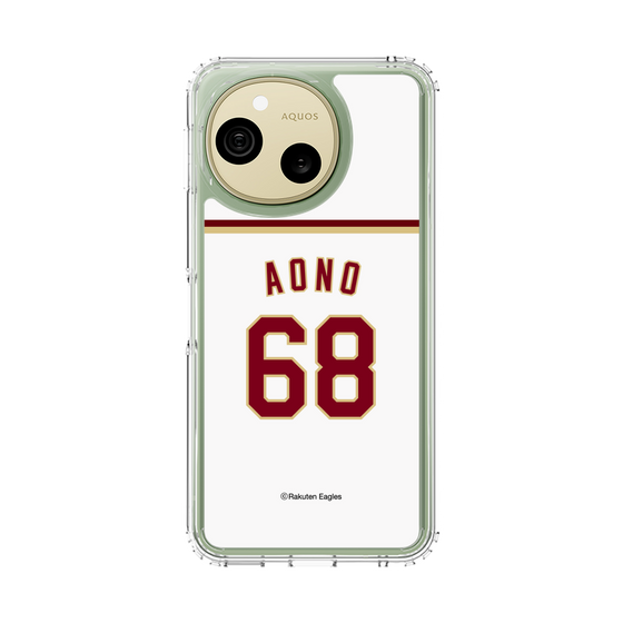 スリムプロテクションケース［ 楽天イーグルス - #68 Aono - ホーム ］