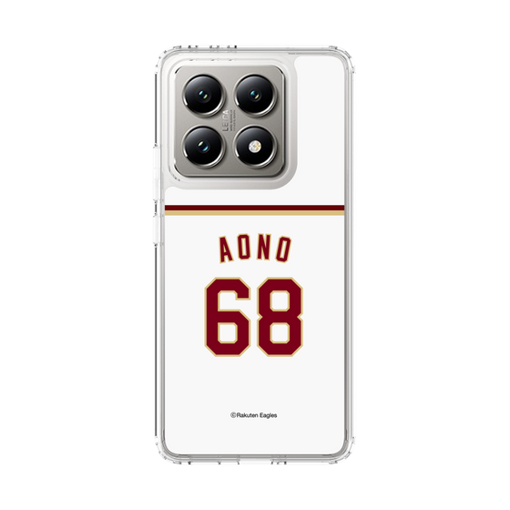 スリムプロテクションケース［ 楽天イーグルス - #68 Aono - ホーム ］
