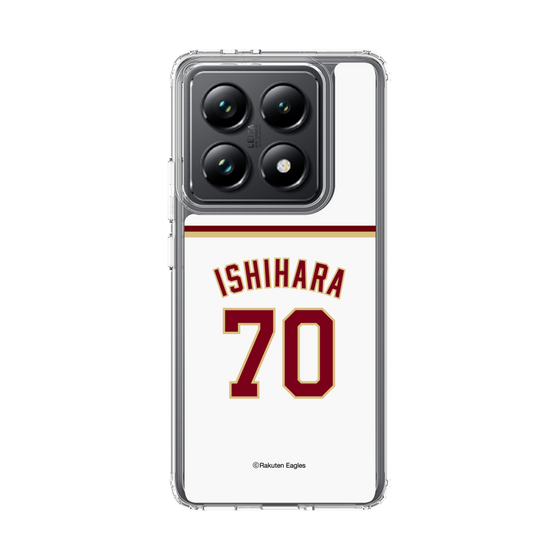 スリムプロテクションケース［ 楽天イーグルス - #70 Ishihara - ホーム ］