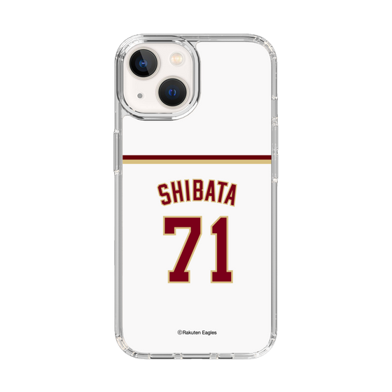 スリムプロテクションケース［ 楽天イーグルス - #71 Shibata - ホーム ］