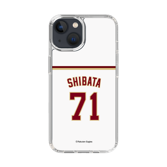 スリムプロテクションケース［ 楽天イーグルス - #71 Shibata - ホーム ］