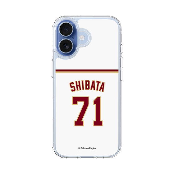 スリムプロテクションケース［ 楽天イーグルス - #71 Shibata - ホーム ］