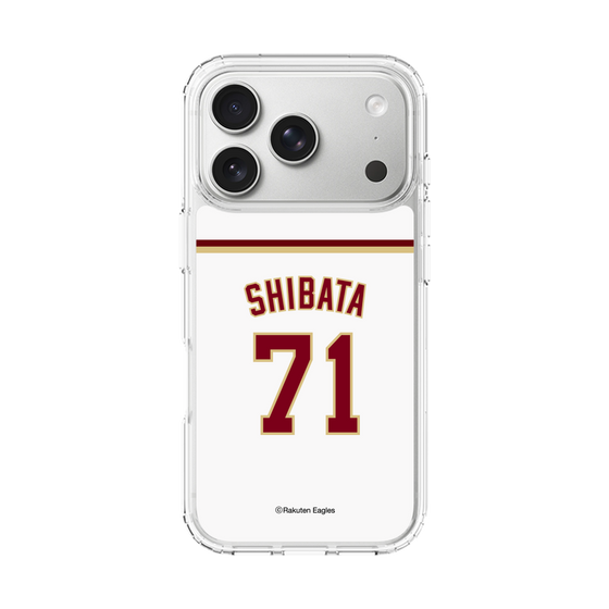 スリムプロテクションケース［ 楽天イーグルス - #71 Shibata - ホーム ］