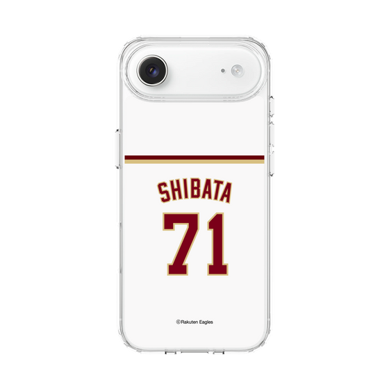 スリムプロテクションケース［ 楽天イーグルス - #71 Shibata - ホーム ］