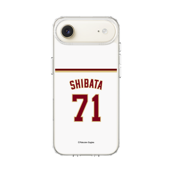 スリムプロテクションケース［ 楽天イーグルス - #71 Shibata - ホーム ］