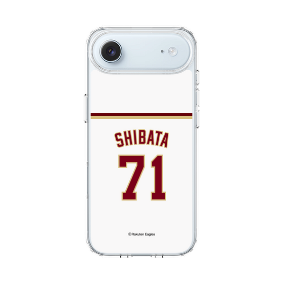 スリムプロテクションケース［ 楽天イーグルス - #71 Shibata - ホーム ］