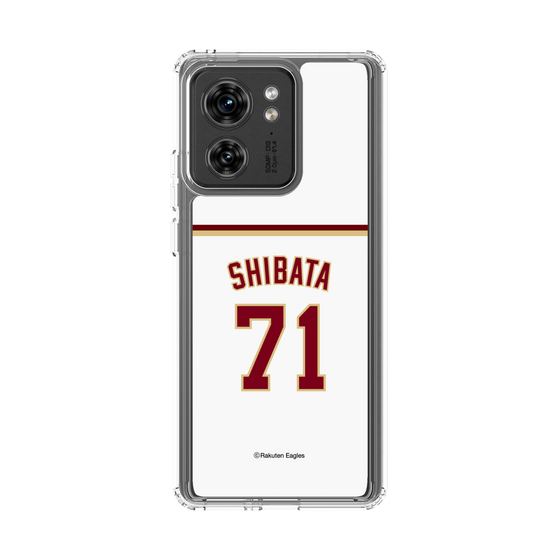 スリムプロテクションケース［ 楽天イーグルス - #71 Shibata - ホーム ］
