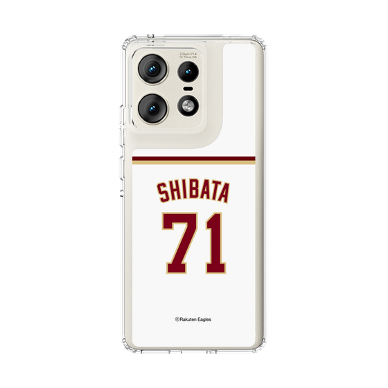 スリムプロテクションケース［ 楽天イーグルス - #71 Shibata - ホーム ］