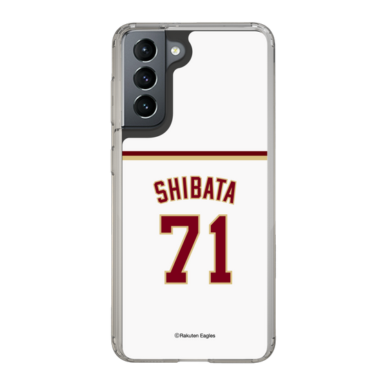 スリムプロテクションケース［ 楽天イーグルス - #71 Shibata - ホーム ］