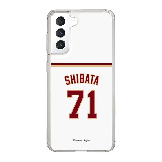 スリムプロテクションケース［ 楽天イーグルス - #71 Shibata - ホーム ］