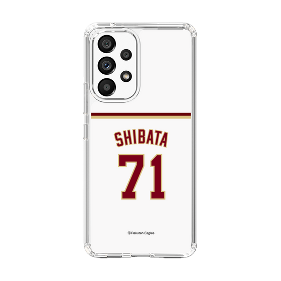 スリムプロテクションケース［ 楽天イーグルス - #71 Shibata - ホーム ］