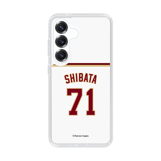 スリムプロテクションケース［ 楽天イーグルス - #71 Shibata - ホーム ］