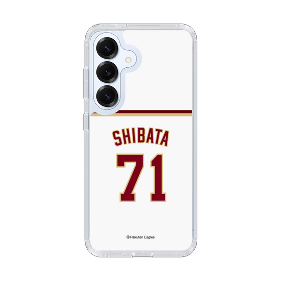 スリムプロテクションケース［ 楽天イーグルス - #71 Shibata - ホーム ］