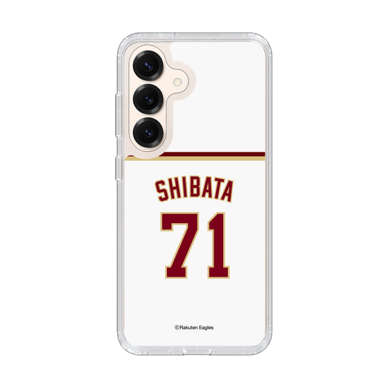 スリムプロテクションケース［ 楽天イーグルス - #71 Shibata - ホーム ］