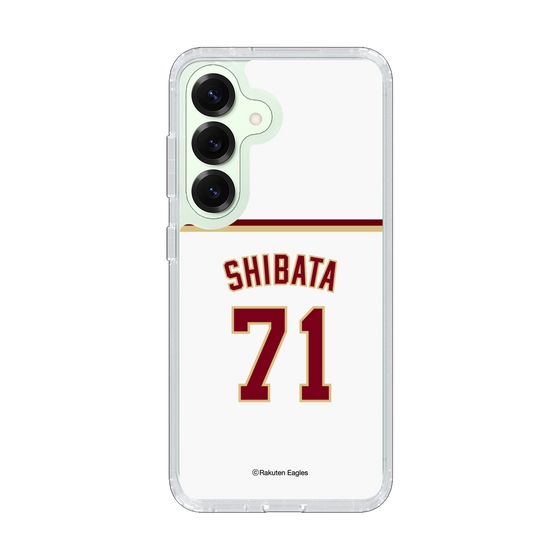 スリムプロテクションケース［ 楽天イーグルス - #71 Shibata - ホーム ］