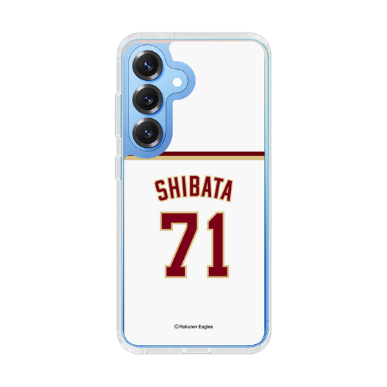 スリムプロテクションケース［ 楽天イーグルス - #71 Shibata - ホーム ］
