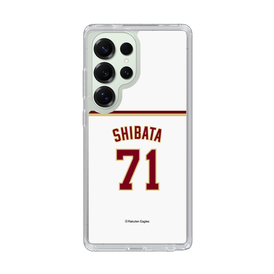 スリムプロテクションケース［ 楽天イーグルス - #71 Shibata - ホーム ］