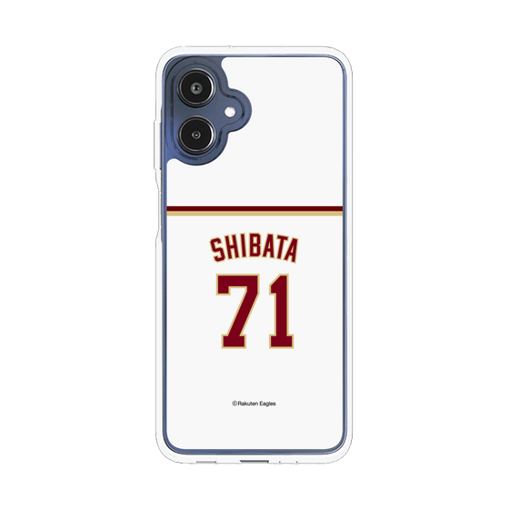 スリムプロテクションケース［ 楽天イーグルス - #71 Shibata - ホーム ］