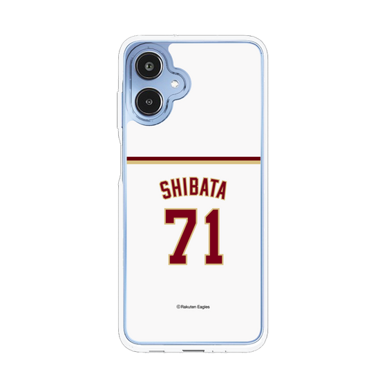 スリムプロテクションケース［ 楽天イーグルス - #71 Shibata - ホーム ］