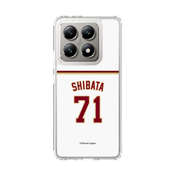 スリムプロテクションケース［ 楽天イーグルス - #71 Shibata - ホーム ］