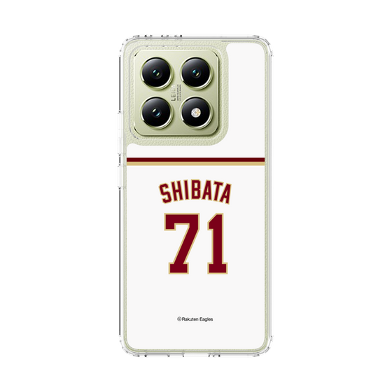 スリムプロテクションケース［ 楽天イーグルス - #71 Shibata - ホーム ］