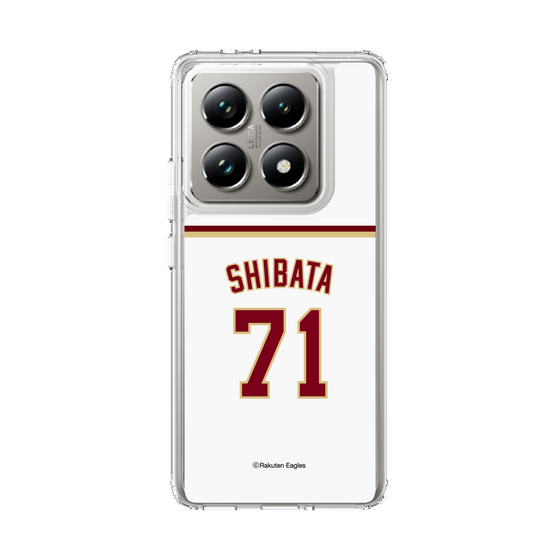 スリムプロテクションケース［ 楽天イーグルス - #71 Shibata - ホーム ］