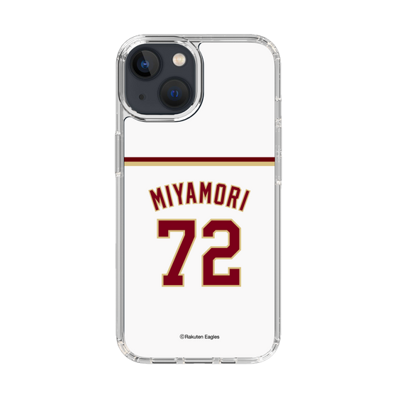 スリムプロテクションケース［ 楽天イーグルス - #72 Miyamori - ホーム ］