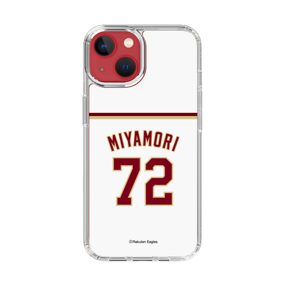 スリムプロテクションケース［ 楽天イーグルス - #72 Miyamori - ホーム ］
