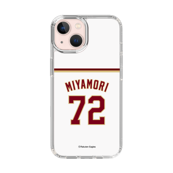 スリムプロテクションケース［ 楽天イーグルス - #72 Miyamori - ホーム ］