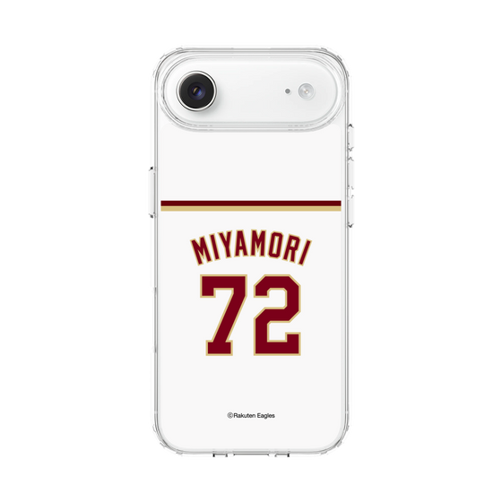 スリムプロテクションケース［ 楽天イーグルス - #72 Miyamori - ホーム ］