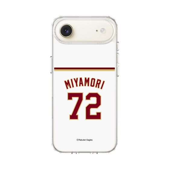 スリムプロテクションケース［ 楽天イーグルス - #72 Miyamori - ホーム ］
