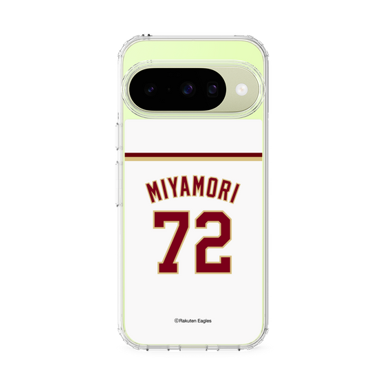 スリムプロテクションケース［ 楽天イーグルス - #72 Miyamori - ホーム ］