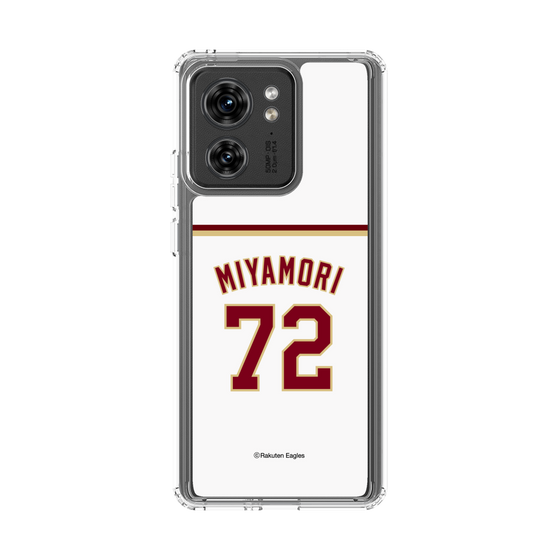 スリムプロテクションケース［ 楽天イーグルス - #72 Miyamori - ホーム ］