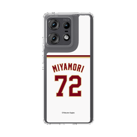 スリムプロテクションケース［ 楽天イーグルス - #72 Miyamori - ホーム ］
