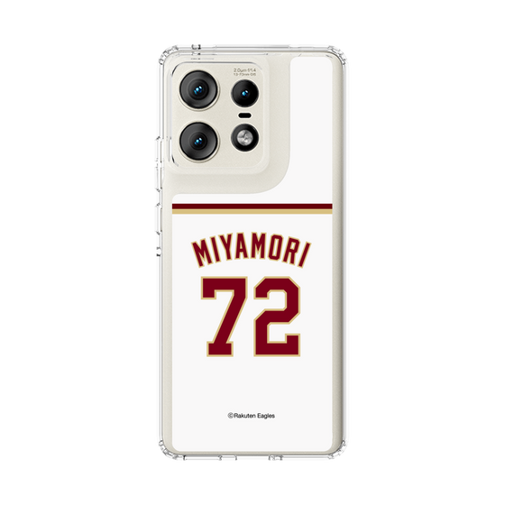 スリムプロテクションケース［ 楽天イーグルス - #72 Miyamori - ホーム ］
