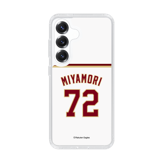 スリムプロテクションケース［ 楽天イーグルス - #72 Miyamori - ホーム ］