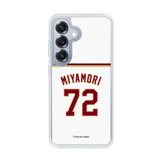 スリムプロテクションケース［ 楽天イーグルス - #72 Miyamori - ホーム ］