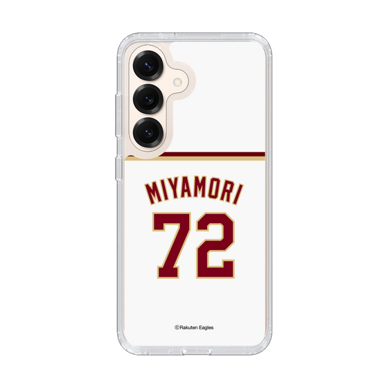 スリムプロテクションケース［ 楽天イーグルス - #72 Miyamori - ホーム ］